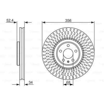 Disc frana BOSCH 0 986 479 748