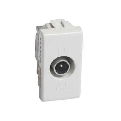 matix - priza TV de capat 10dB 1M alb