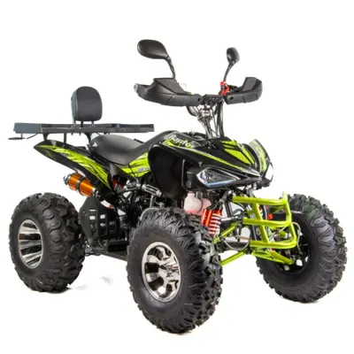 ATV XTR Pro Raptor 016, roti 8 inch,125cc, 1+1 viteze, culoare negru lime