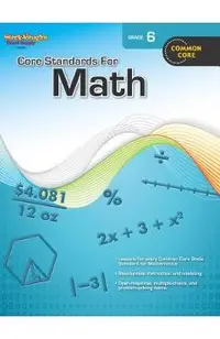 Core Standards for Math Reproducible Grade 6