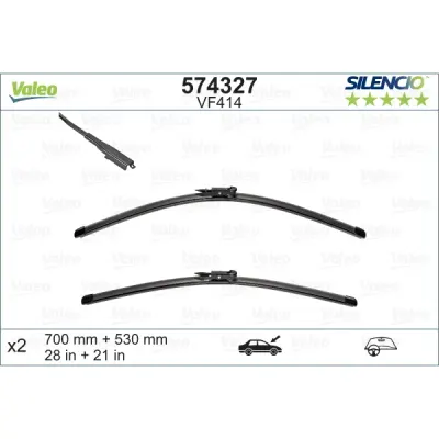 Lamela stergator VALEO 574327