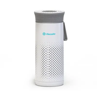 Purificator de aer AlecoAir P06 ATOM, Portabil, Lampa UV-C, Filtru True Hepa H13, Carbon Activ, Alimentare USB