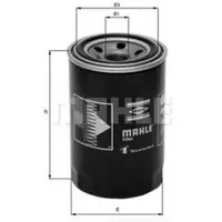 Filtru ulei MAHLE ORIGINAL OC 275