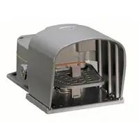 Intrerupator de Picior, K Series, One Pedal, With Two-Stage Safety Lever, Metal Body, Close. Contacts 2no+2nc 2-Stage Snap Action