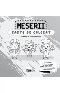 Carte de colorat. Meserii