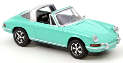 Model de colecție NOREV Modern: Mașini - Porsche 911 Targa Jet-car (1969) (Green)