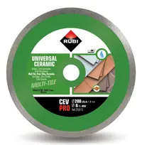 Disc diamantat pt. gresie si faianta 200mm, CEV 200 Pro - RUBI-25913