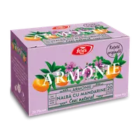 Ceai de nalba cu mandarine Armonie, 20 plicuri, Fares