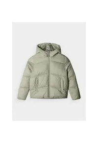 Geaca Puf Fete Verde Deschis Junior - Marime 122 - Croiala Oversize - Tehnologie 4FWarm - Sezon AW24