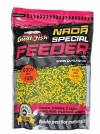 Pelete 2mm, Boom de Fum Special Feeder, Aroma de Usturoi, 750gr, Dual Fish