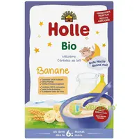 Terci cu Lapte si Banane pentru Copii +6 Luni fara Zahar Ecologic/Bio 250g