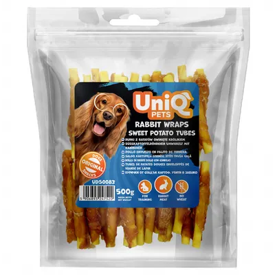 Mini batoane cu carnita iepure Uniq 500 g