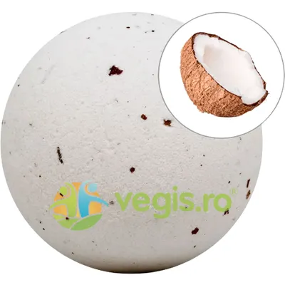 Bila Efervescenta pentru Baie cu Cocos 140g