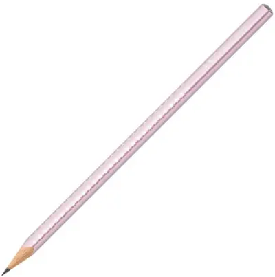 Creion grafit Faber-Castell Sparkle - Metallic Pink