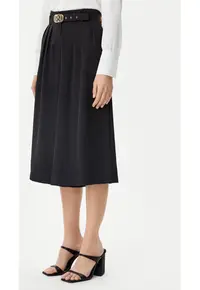Pantaloni dama - 305318060 - Poliester - Negru - Negru