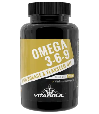 Omega 3-6-9 Softgels, 90 capsule, Vitabolic