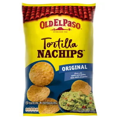 Tortilla Nachips Original Old El Paso 185g