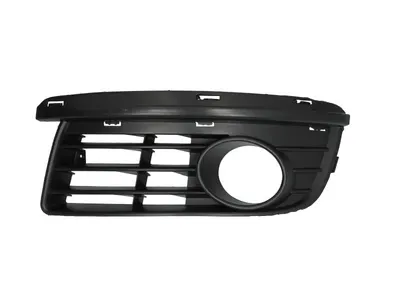 Grila bara fata Stanga potrivit VW GOLF 5, JETTA 3 2003-2010 Break / Sedan 2003-2010 - (cu orificii proiector ceata)