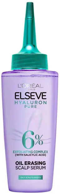 L'Oreal Elseve Ser de curățare pentru rădăcini grase Hyaluron Pure, 102 ml