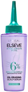 L'Oreal Elseve Ser de curățare pentru rădăcini grase Hyaluron Pure, 102 ml