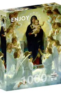 Puzzle 1000: The Virgin with Angels. Adolphe Bouguereau