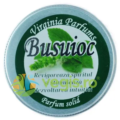 Parfum Solid de Busuioc Virginia Parfums 10ml