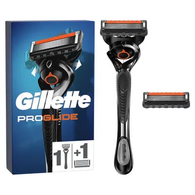 Aparat de ras pentru barbati Proglide + rezerva, 1 bucata, Gillette