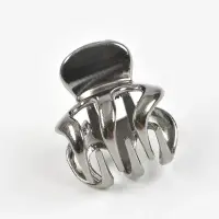 Cleste par argintiu lucios, design modern cu prindere sigura