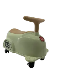 Masinuta premergator fara pedale, Kinderauto BabyCar, verde