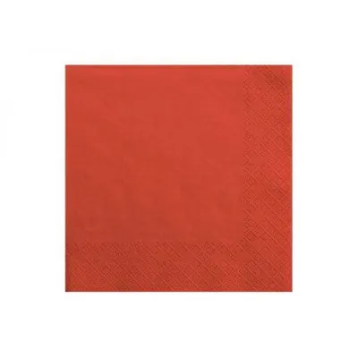 Servetele rosii 33x33 cm