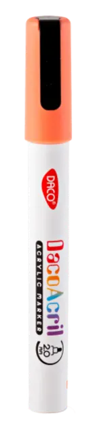 Marker acrilic - Portocaliu fluorescent