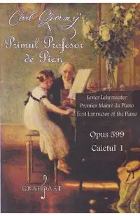 Primul profesor de pian Opus 599 caietul I