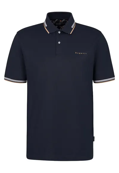 Tricou barbati - bleumarin - bumbac si poliester