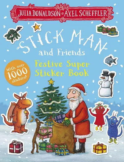 Stick Man and Friends: Festive Super Sticker Book