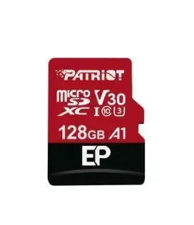 Card de memorie Patriot LX 128GB, microSDXC, Clasa 10, V30