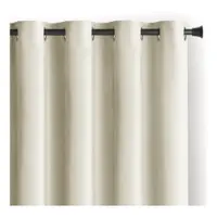 Draperie crem dimout (semi-opacă) din catifea 140x270 cm Eyelets – Restilo