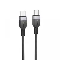 Cablu Date si Incarcare USB-C - USB-C HOCO X109, 60W, 3m, Negru