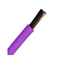 Conductor flex. cu izolaţie din PVC H05V-K 0,5mm² violet HPV