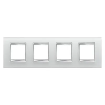 Placa ornament CProiector HORUS LUX international - IN GLASS - 2+2+2+2 modul HORIZONTAL - ICE - CProiector HORUS