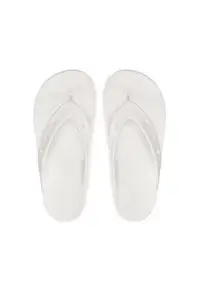 Slapi dama Japonki Classic Platform Flip W 207714 - alb - material plastic