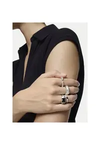 Inel dama Silver Icon Color 100428431 - argintiu - material plastic