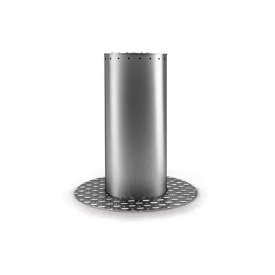 Stalp / bolard fix restrictionare acces auto Motorline MPIE5/800, inox, compatibil MCONNECT LINK