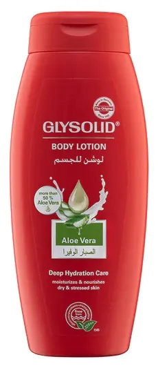 Glysolid Loțiune de corp hidratantă cu aloe vera 50%, 250 ml