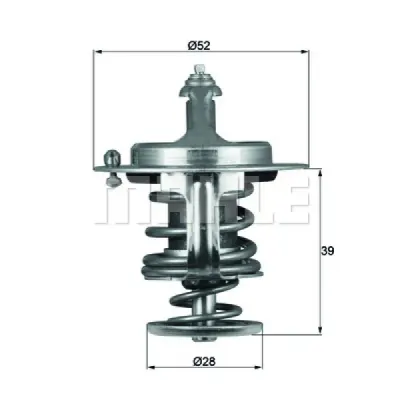 Termostat, lichid racire MAHLE TX 71 82D