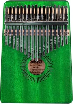 Kalimba Sela - 17 Mahogany, verde