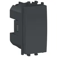 Intrerupator cu revenire 1 modul Schneider Easy Styl LMR0120003, negru