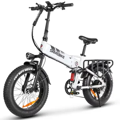 Bicicletă electrică pliabilă SAMEBIKE RS-A02 Pro, 20 inch, cu baterie de 48V15AH
