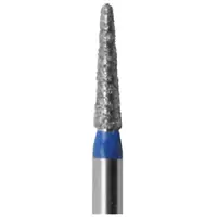 Freze Diamantate Stomatologice, Conic Rotunjit, 198-018 F, Granulatie Fina, pentru Turbina, 5 Bucati