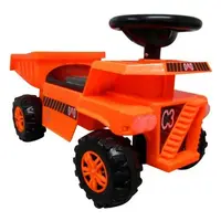 Masinuta copii fara pedale R-Sport J10 TS775 portocalie cu basculanta mobila, loc de depozitare sub scaun, lumini frontale stralucitoare, sarcina maxima admisa 35 kg, recomandata copiilor intre 1 si 3 ani