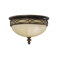 Corp de iluminat decorativ pentru exterior, Drawing Room 3 Light Flush
